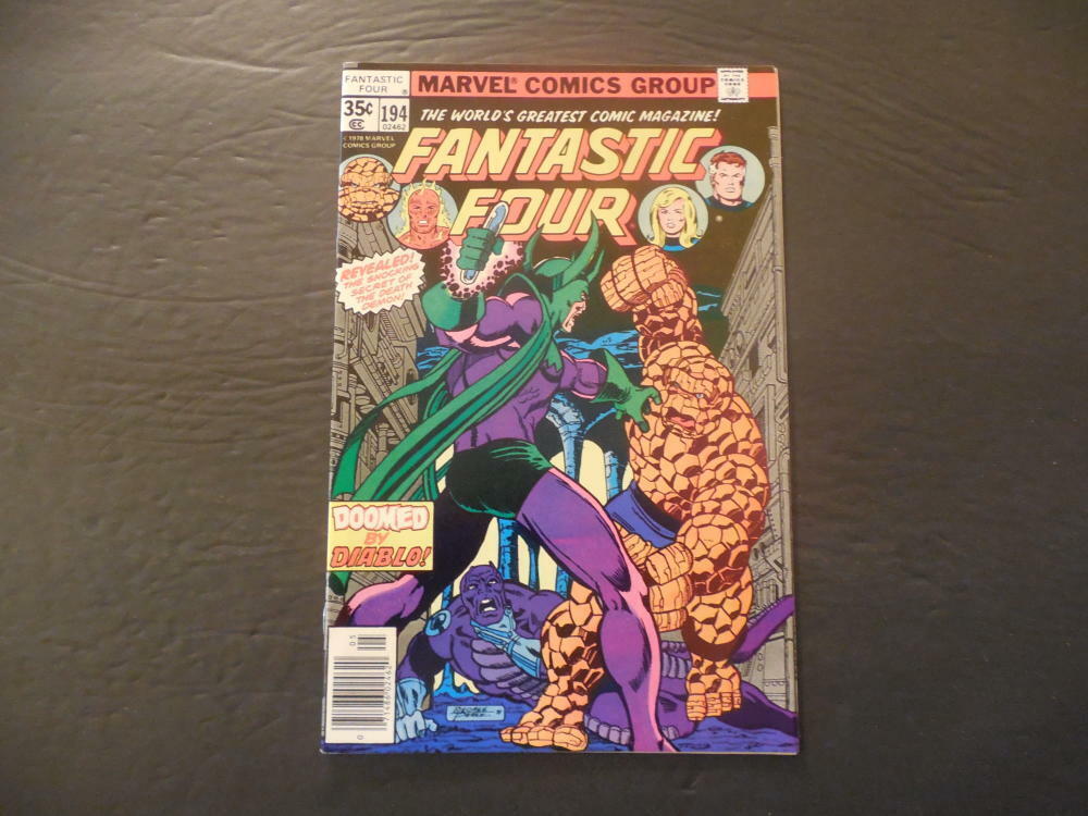 Fantastic Four #194 May 1978 Bronze Age Marvel Comics    ID:39196