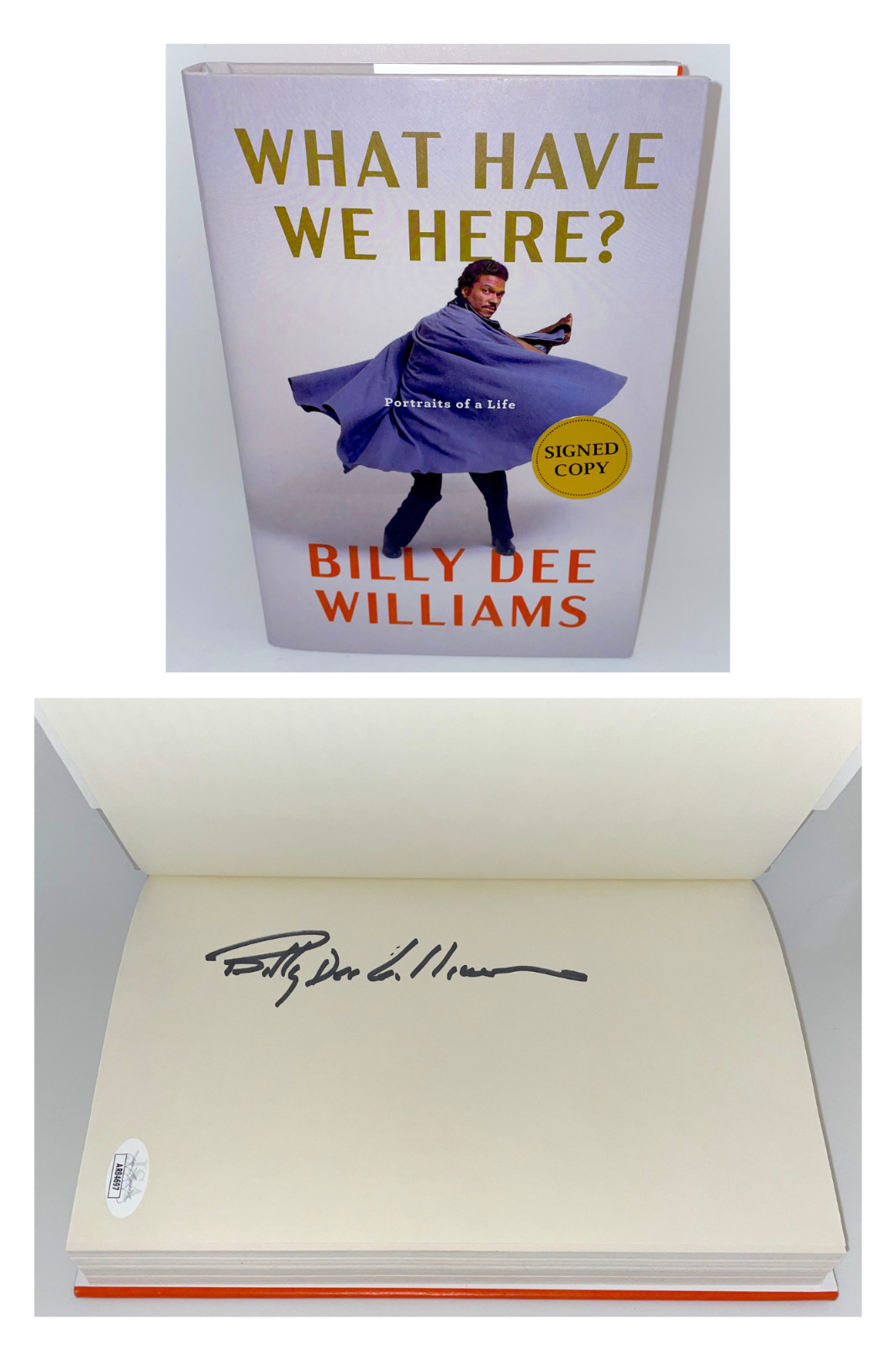 BILLY DEE WILLIAMS Hand Signed Book WHAT HAVE WE HERE? Autograph JSA COA Cert