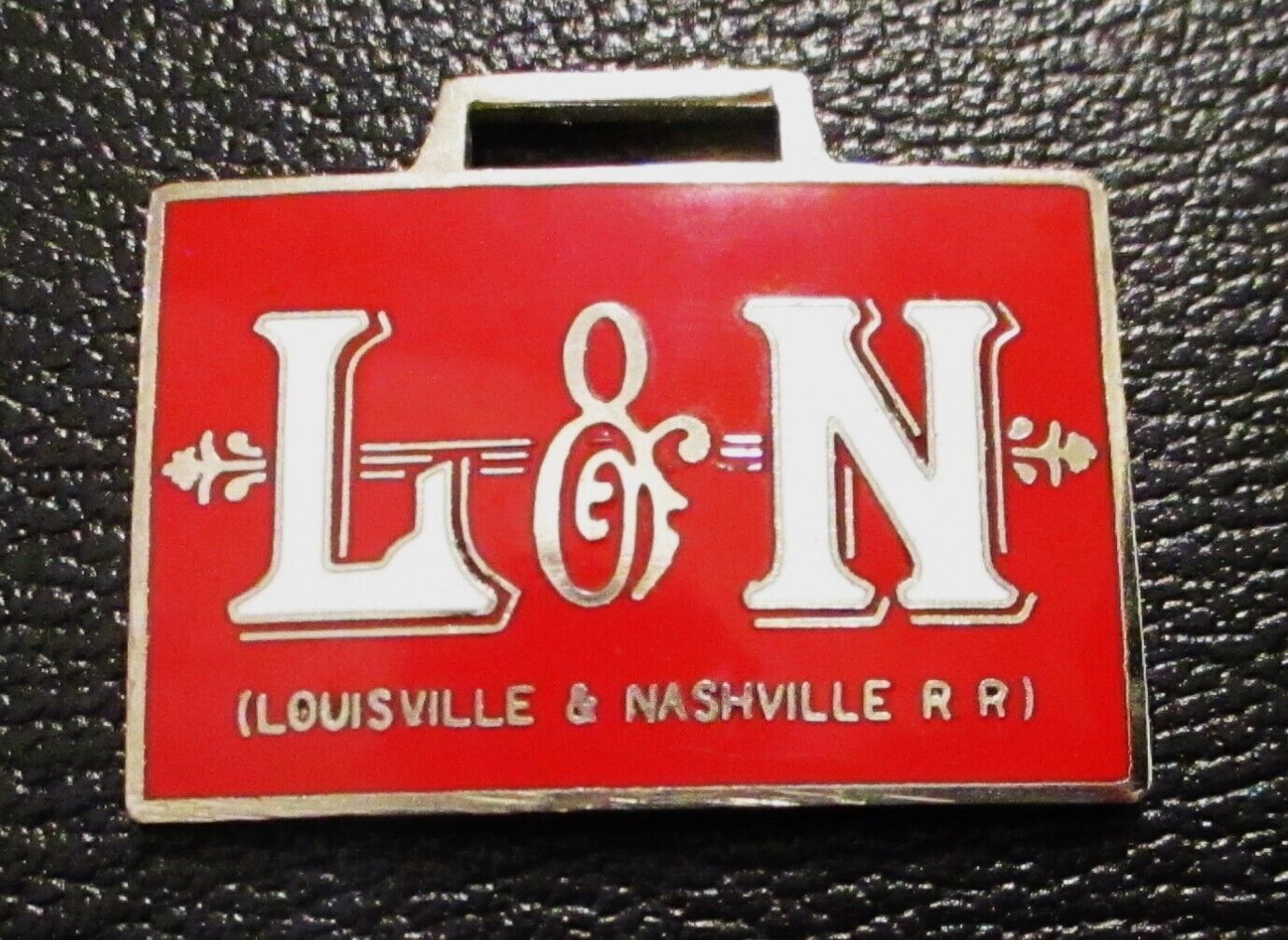 L&N Louisville & Nashville Railroad Trademark Logo Pocket Watch Fob Railway RR