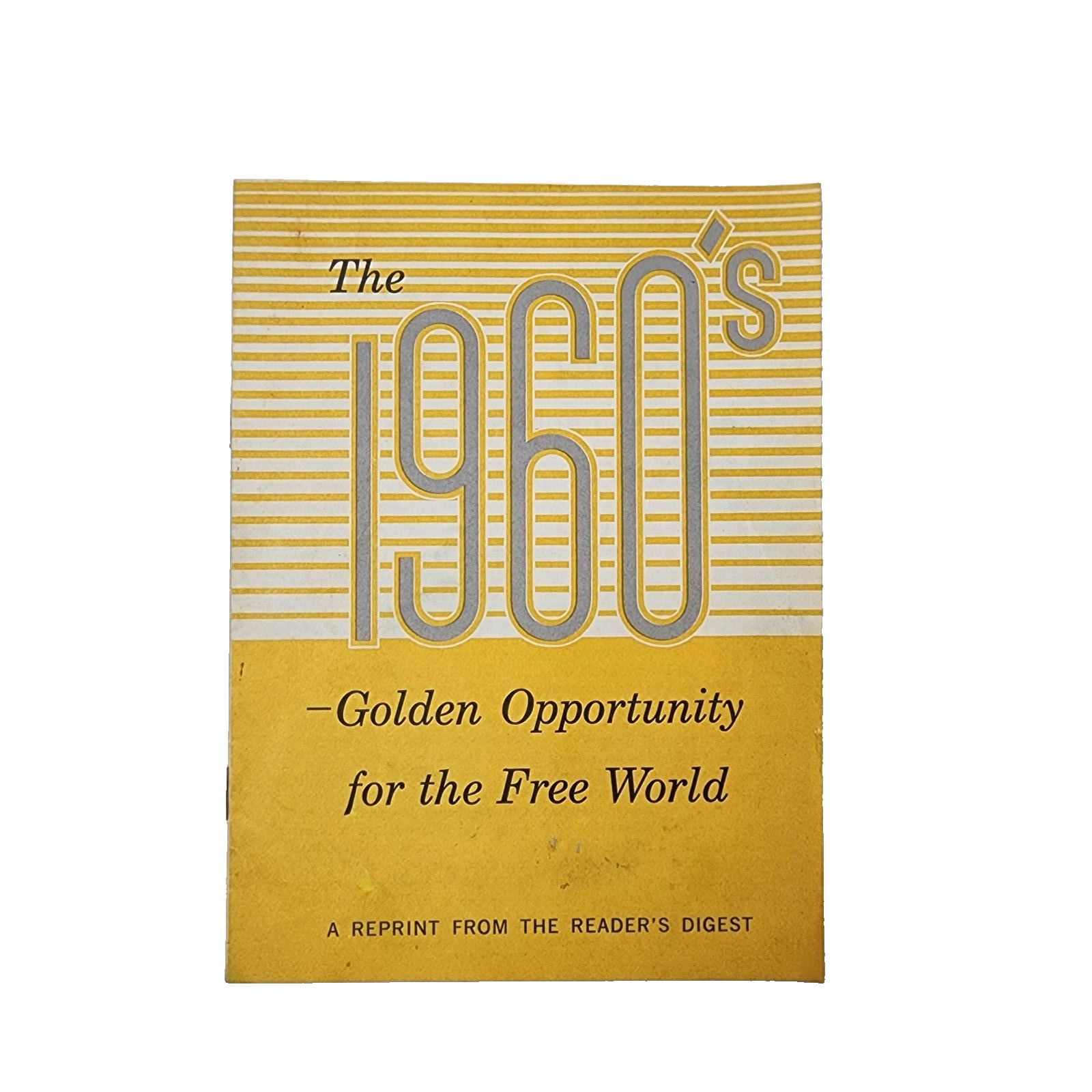 1959 GM General Motors Employee Rack Service Booklet, 1960s Golden Opportunity