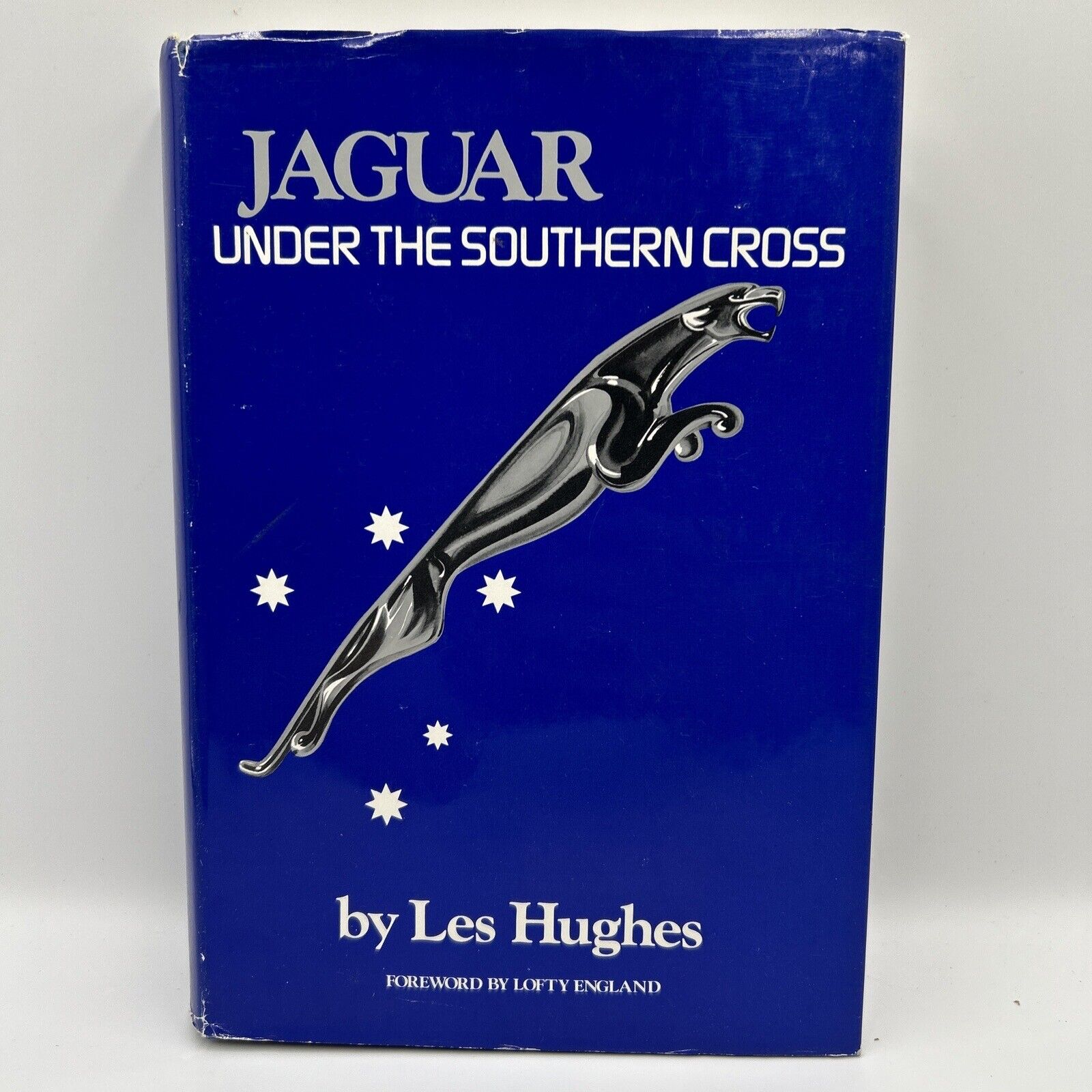 JAGUAR UNDER THE SOUTHERN CROSS  by Hughes - 1980 HC/DJ EX Condition 378 pages