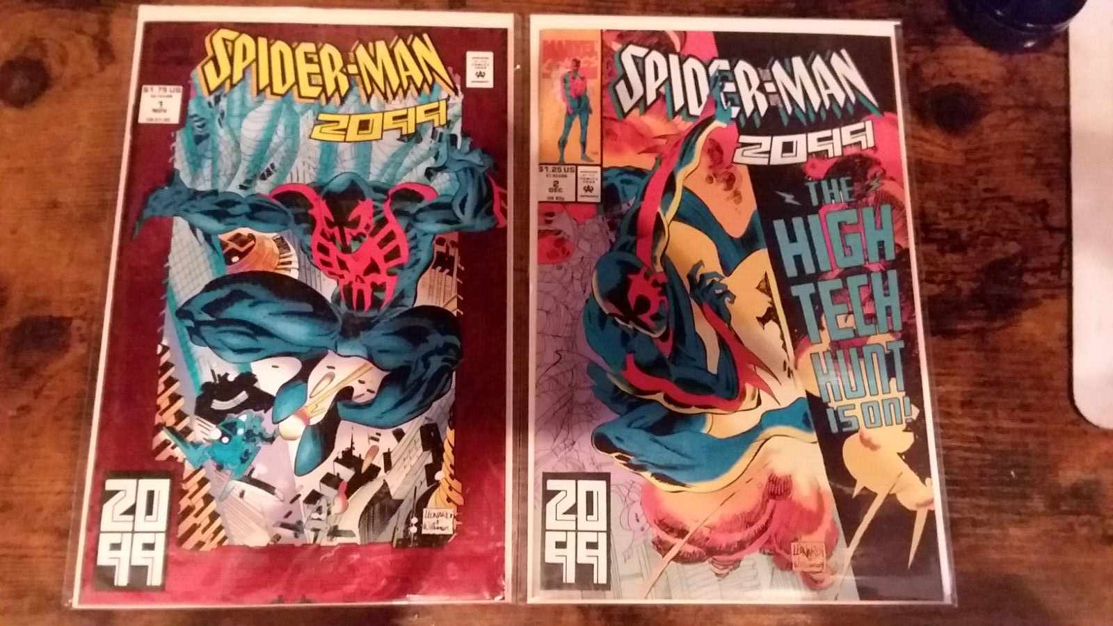 Spider-Man 2099 #1 and #2 (Marvel|Marvel Comics November 1992) #1 is NM; Rare