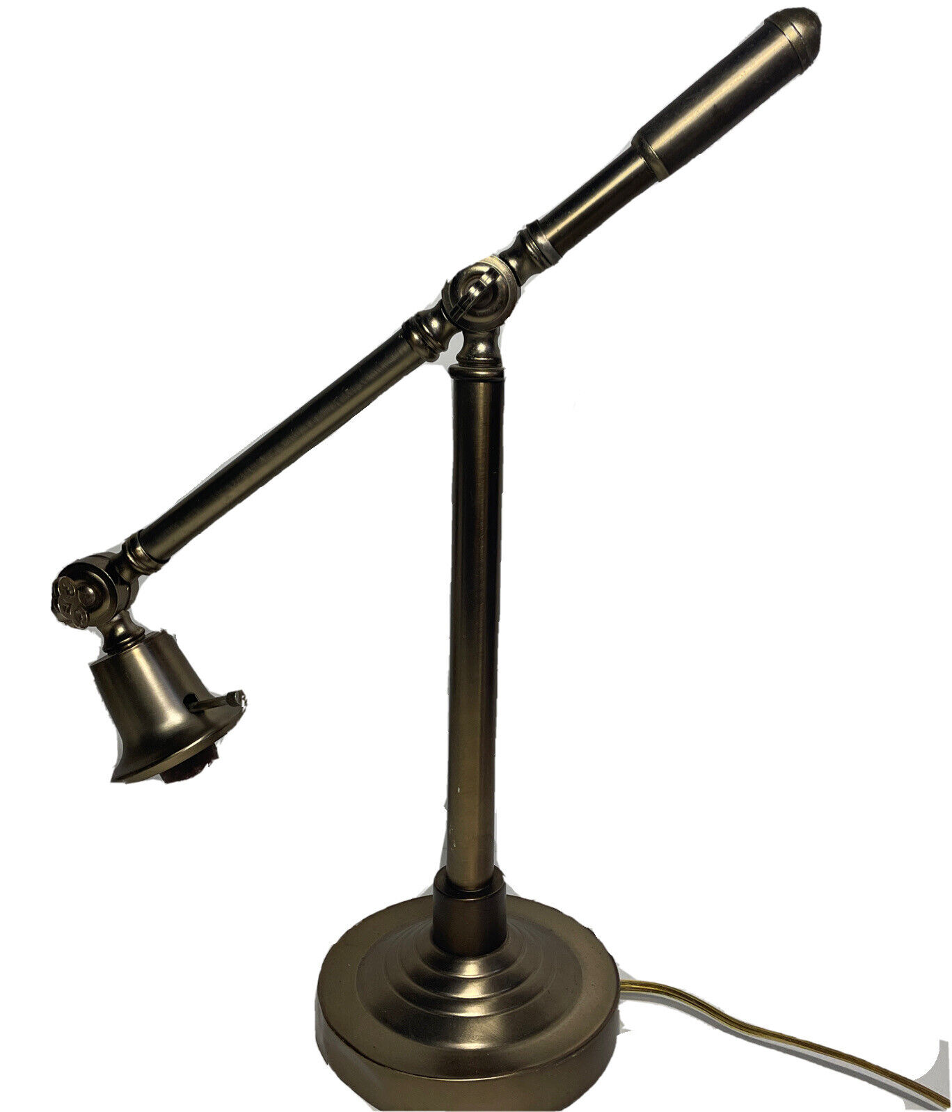 Vintage Industrial style KEY  Articulated  Machinist Draftsman Work Light lamp