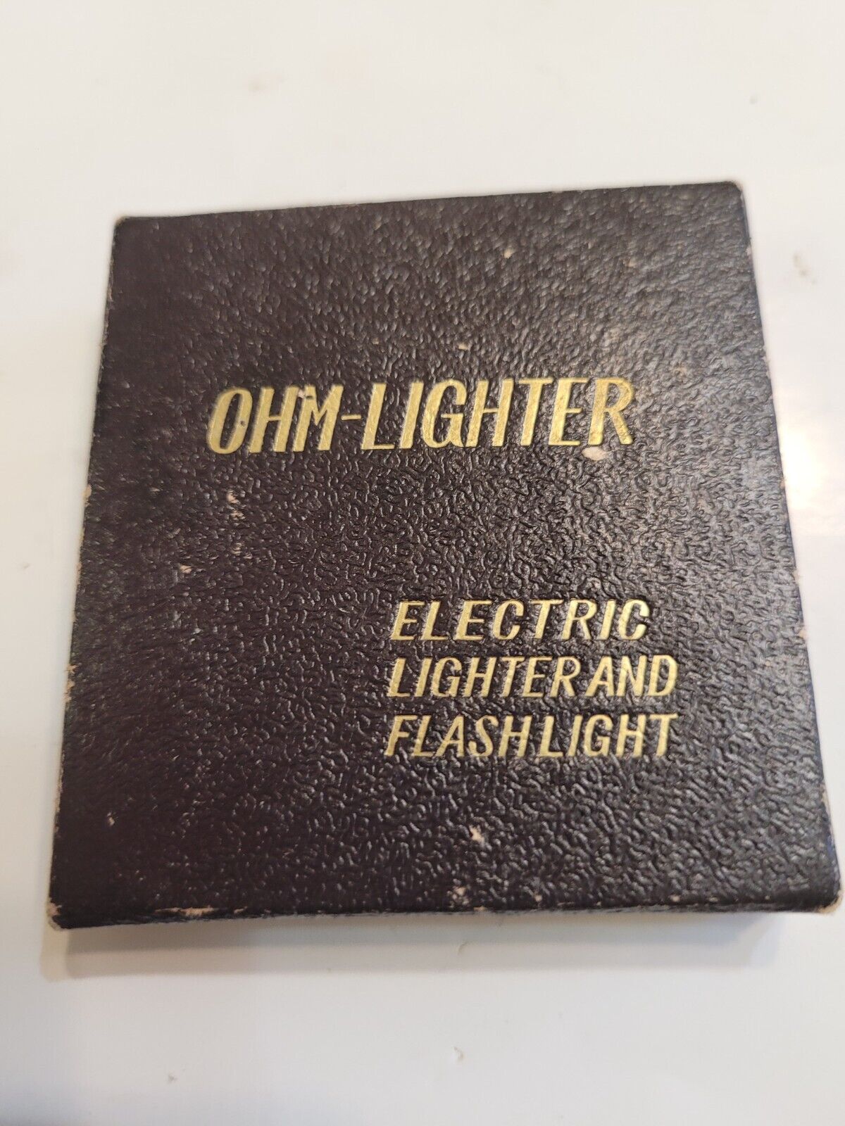 Vintage Magna OHM Electronic Lighter and Flashlight w/Box.
