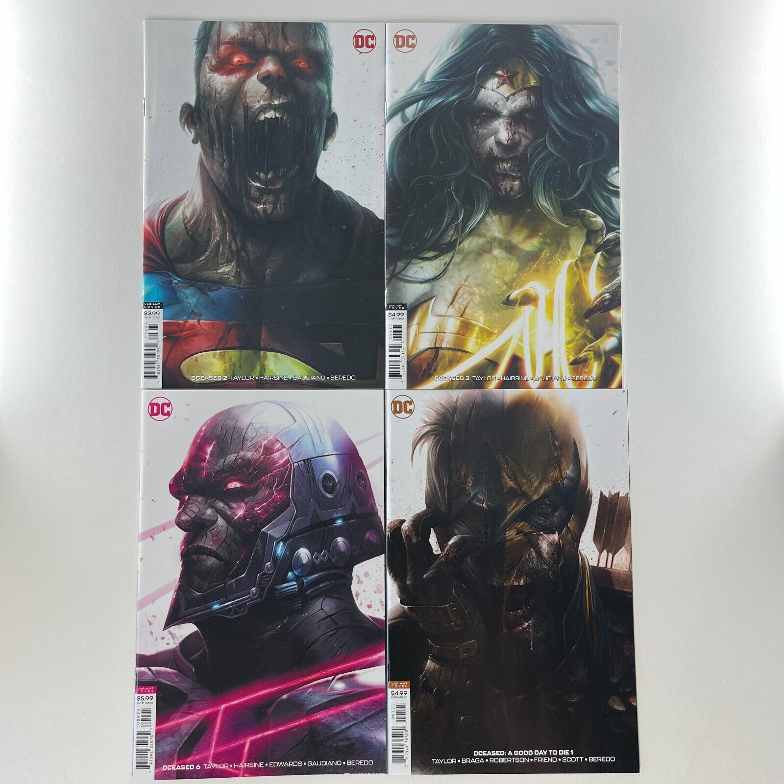 DCeased DC Comic Book Lot | 2019 Mattina Variant Cover | High Grade