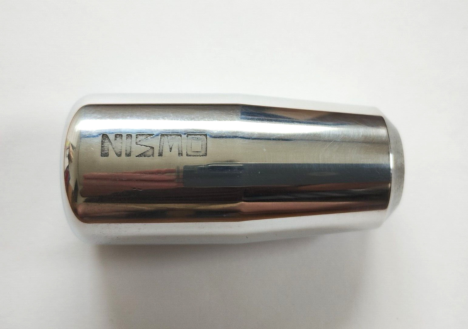 Nissan Nismo Shift knob/ Old Logo Chrome/ M10×1.25 116g/ GT-R R32 R33 Rare JDM