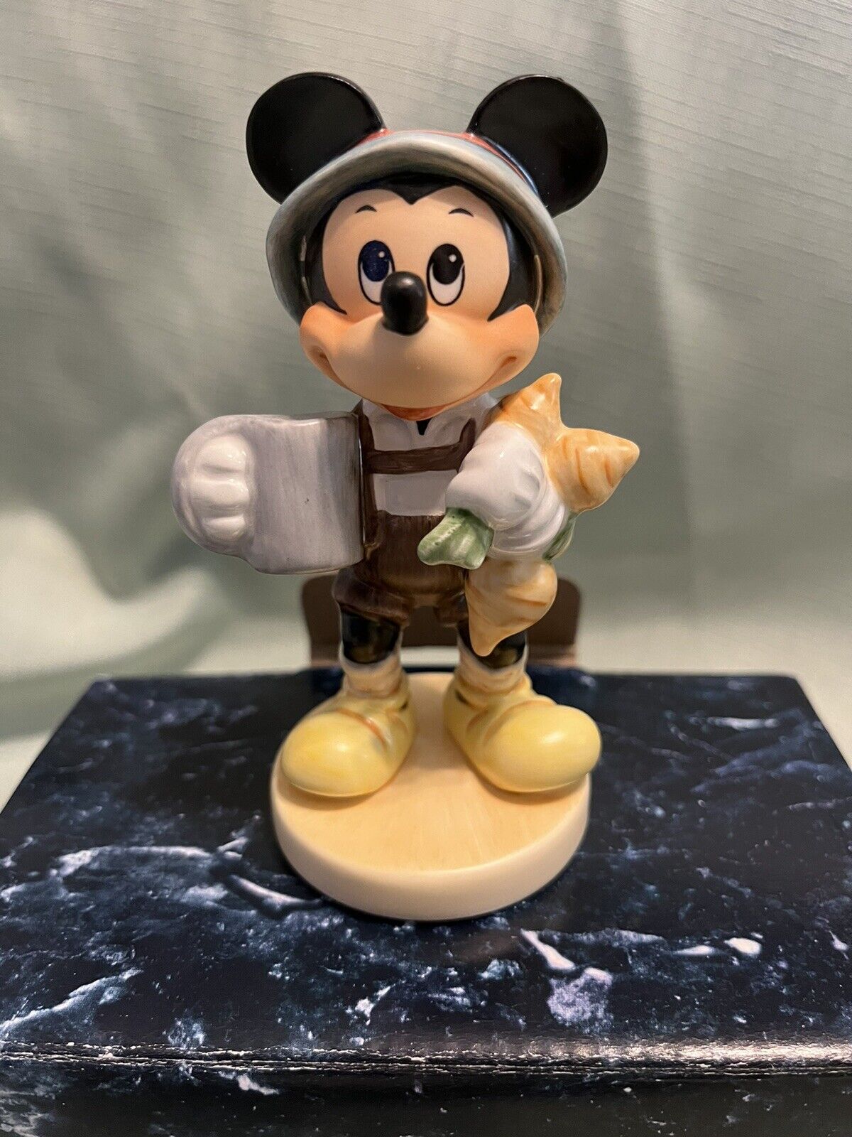 Disney Mickey Goebel Hummel For Father Figurine Signed 97