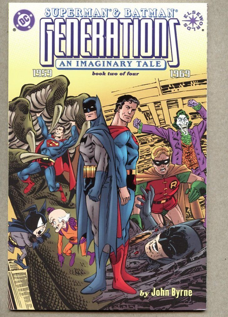 Superman Batman Generations Book 2 John Byrne Joker Bat-Mite Elseworlds GN/TPB 