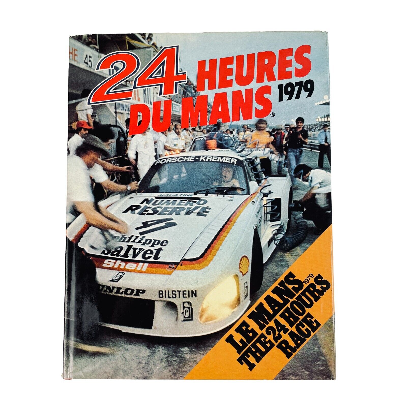24 Heures Du Mans 1979 Book - 24 Hours Le Mans Race 1979 w/ Dust Jacket