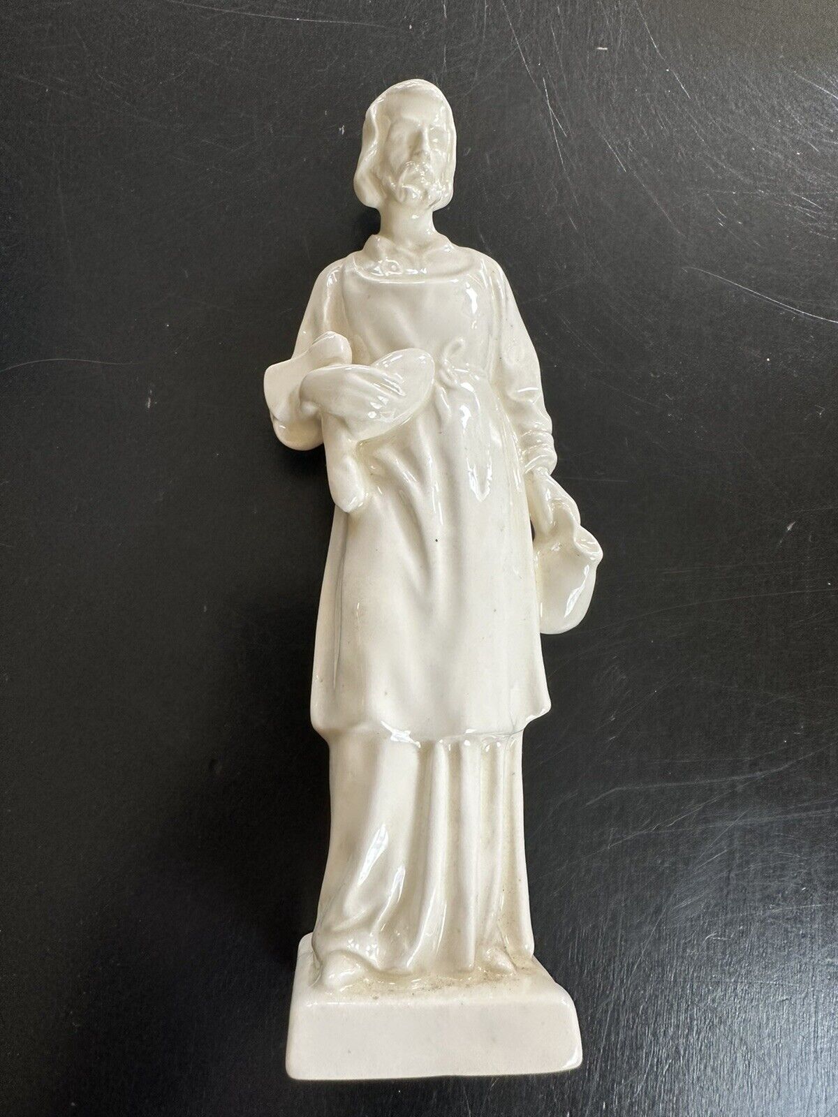 Vintage 1956 Goebel Sacrart Statue of St. Joseph, The Carpenter Western Germany