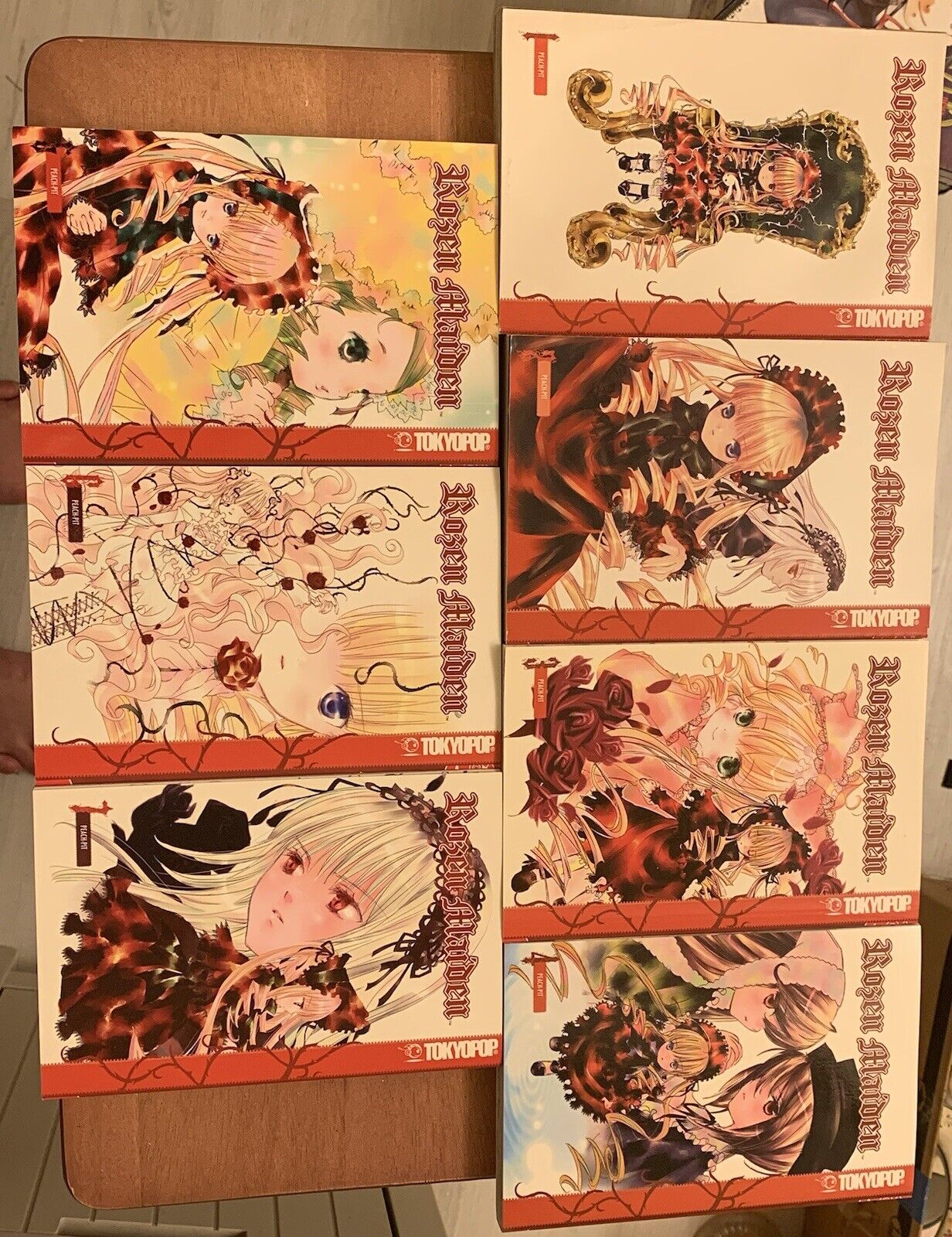 Rozen Maiden English Manga Vol 1 - 8 Complete