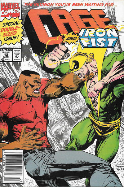 Cage #12 (Newsstand) VF; Marvel | Luke Cage Iron Fist - we combine shipping