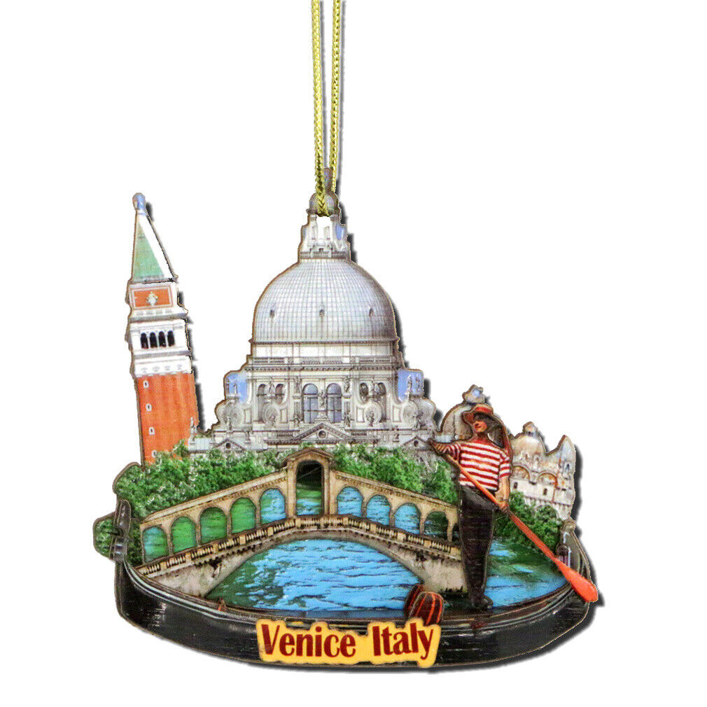 Venice Landmark 3D Ornament - Italy Christmas Souvenir Collectible Travel Gift