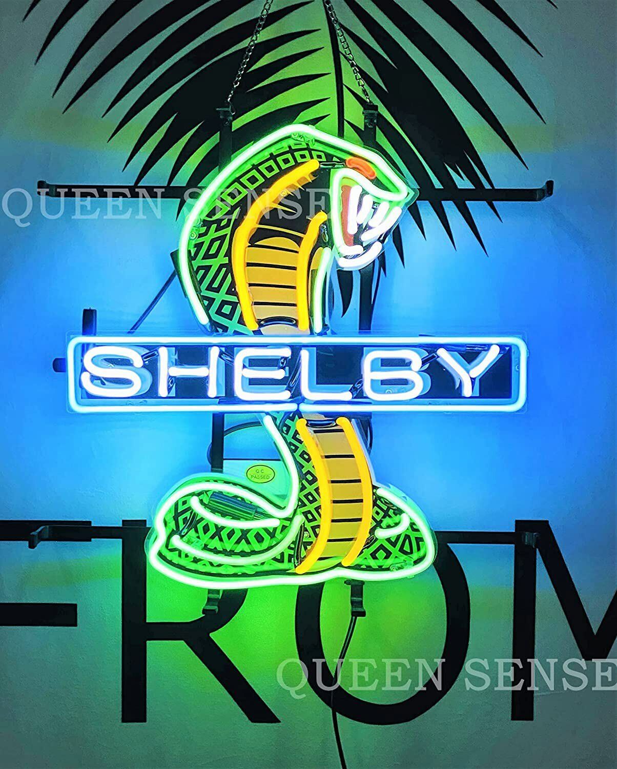 New Shelby Cobra Auto Neon Light Sign Lamp HD Vivid Printing Technology 16\