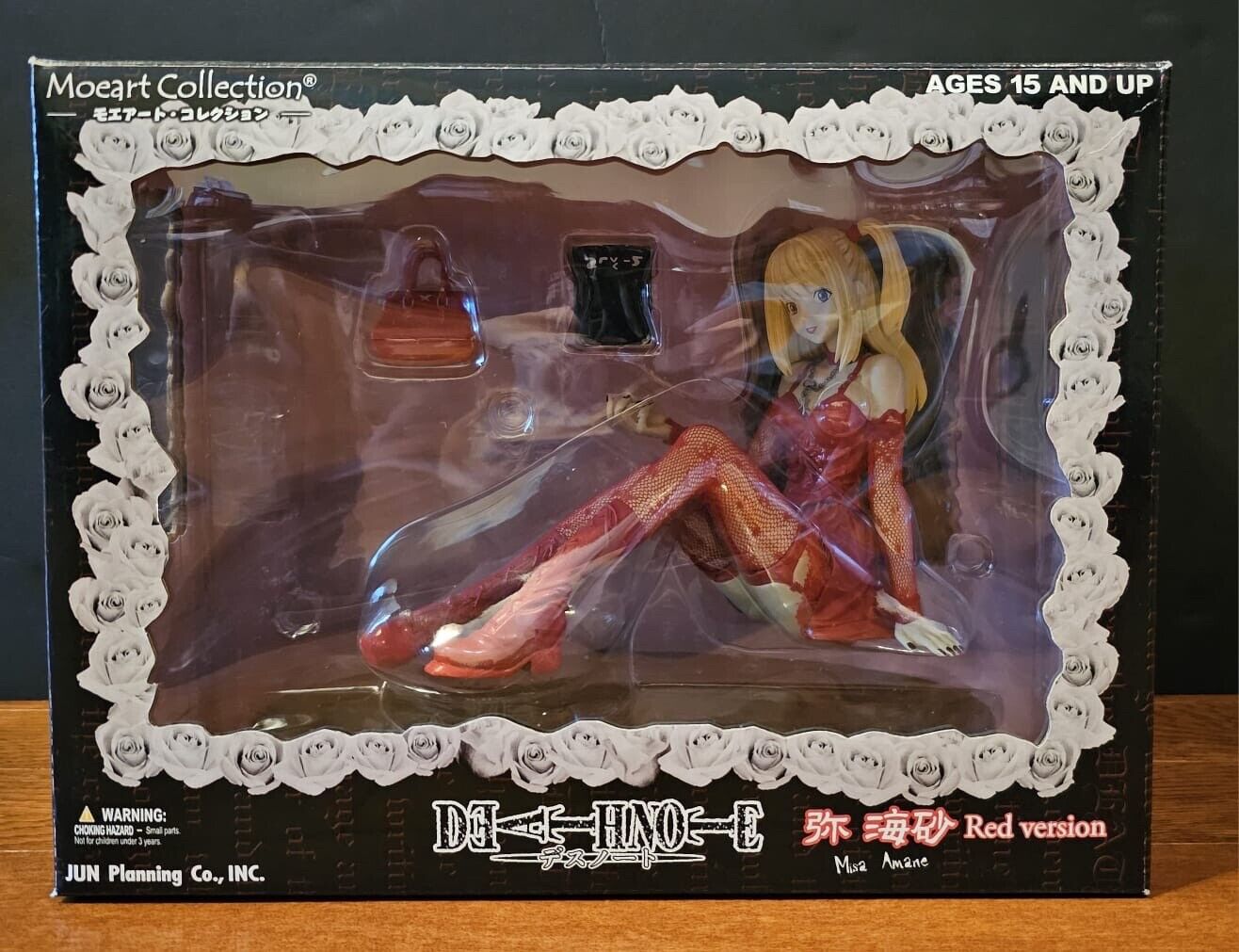 Death Note Misa Amane Figure Red Version Moeart Collection  USED