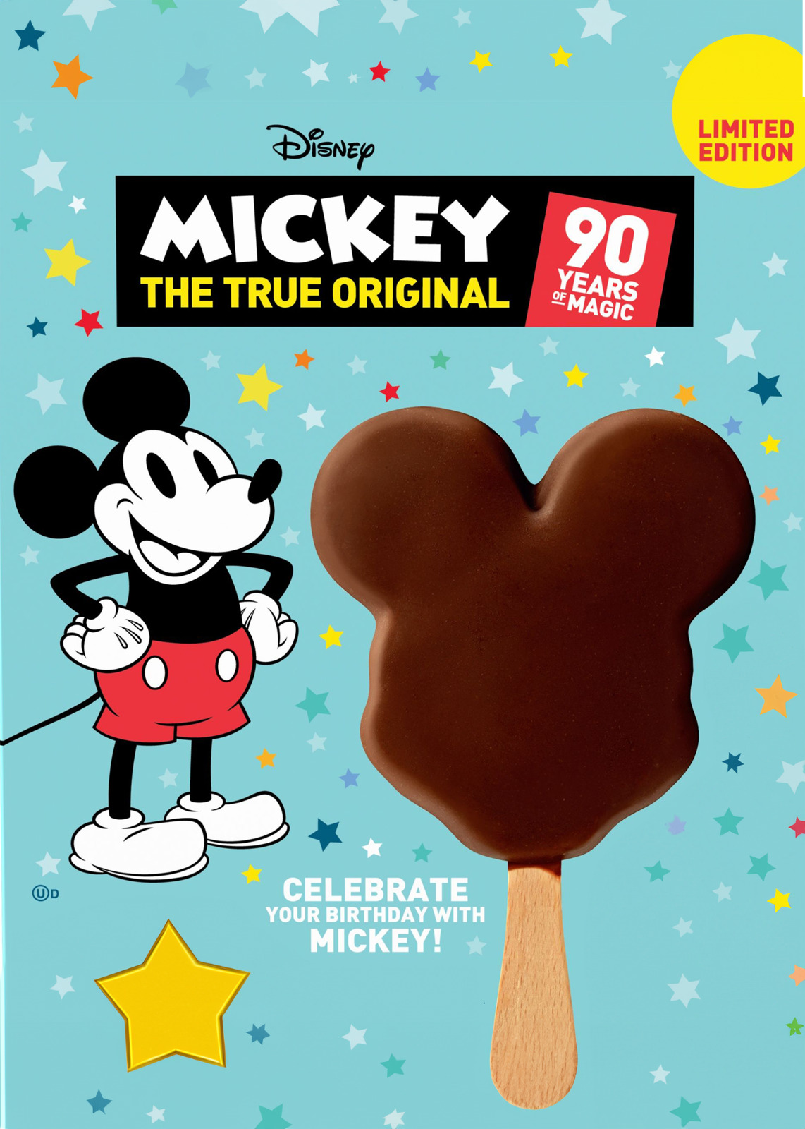 Mickey Mouse Ice Cream Bar (Reproduction), Ice Cream Turck Sticker 5