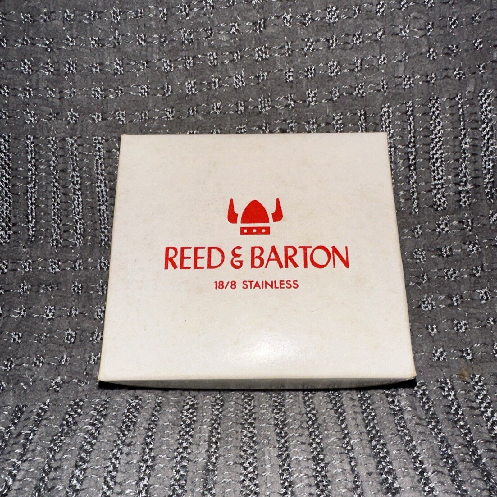 Vintage Reed & Barton 18/8 Stainless Salt And Pepper Shaker Set