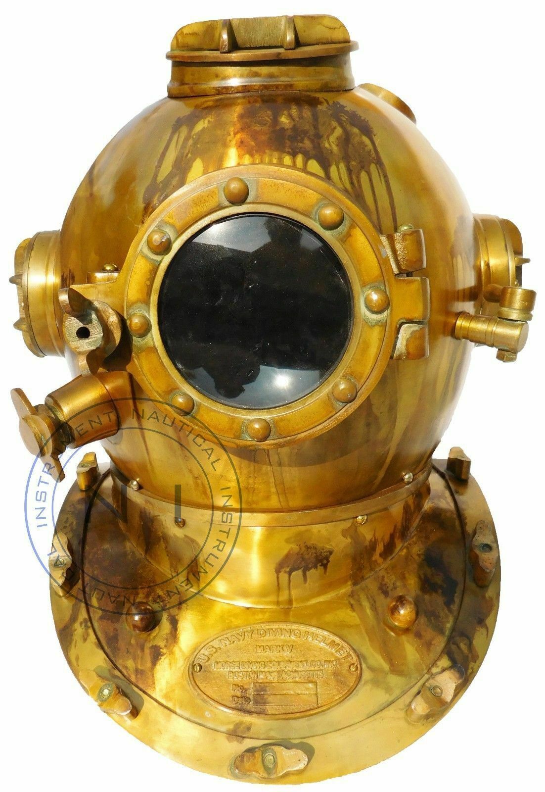 Nautical 18\'\' U.S Navy Diving Helmet Mark V Marine Maritime Vintage Gift Item