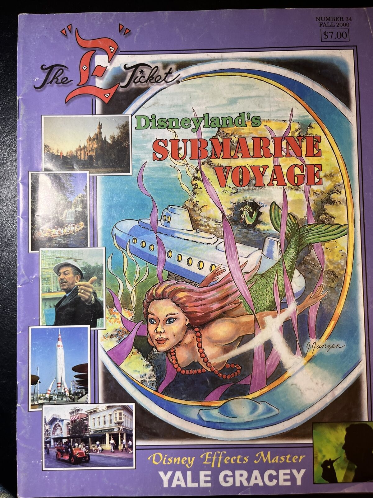 NEW & MINT  The E Ticket Magazine Disneyland’s Submarine Voyage # 34  2000