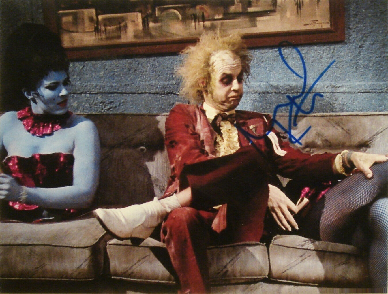 Beetlejuice Michael Keaton 8.5x11 Signed Photo Reprint