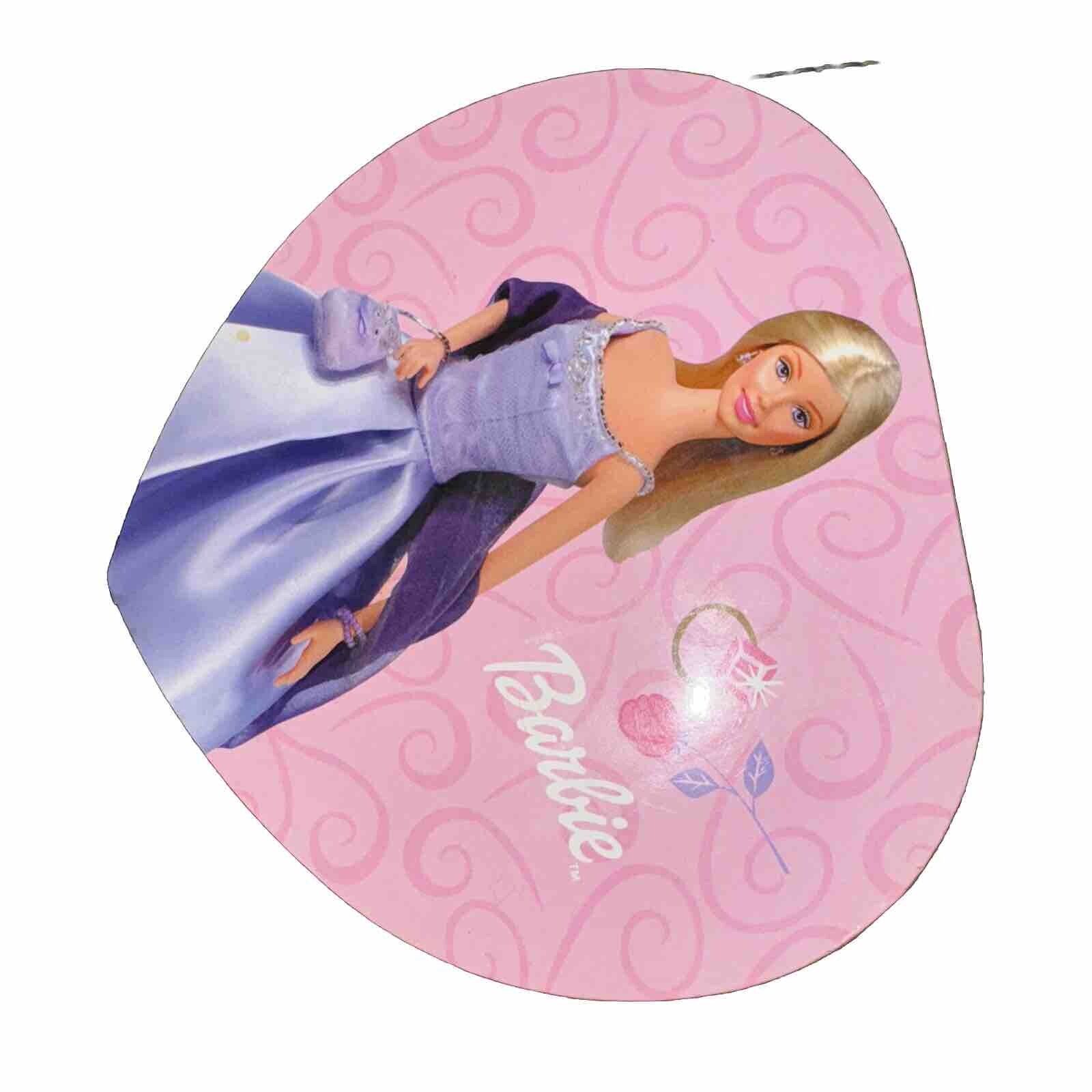 Barbie 2002 Musical Heart shape Jewelry Box “A Blue Danube Waltz”