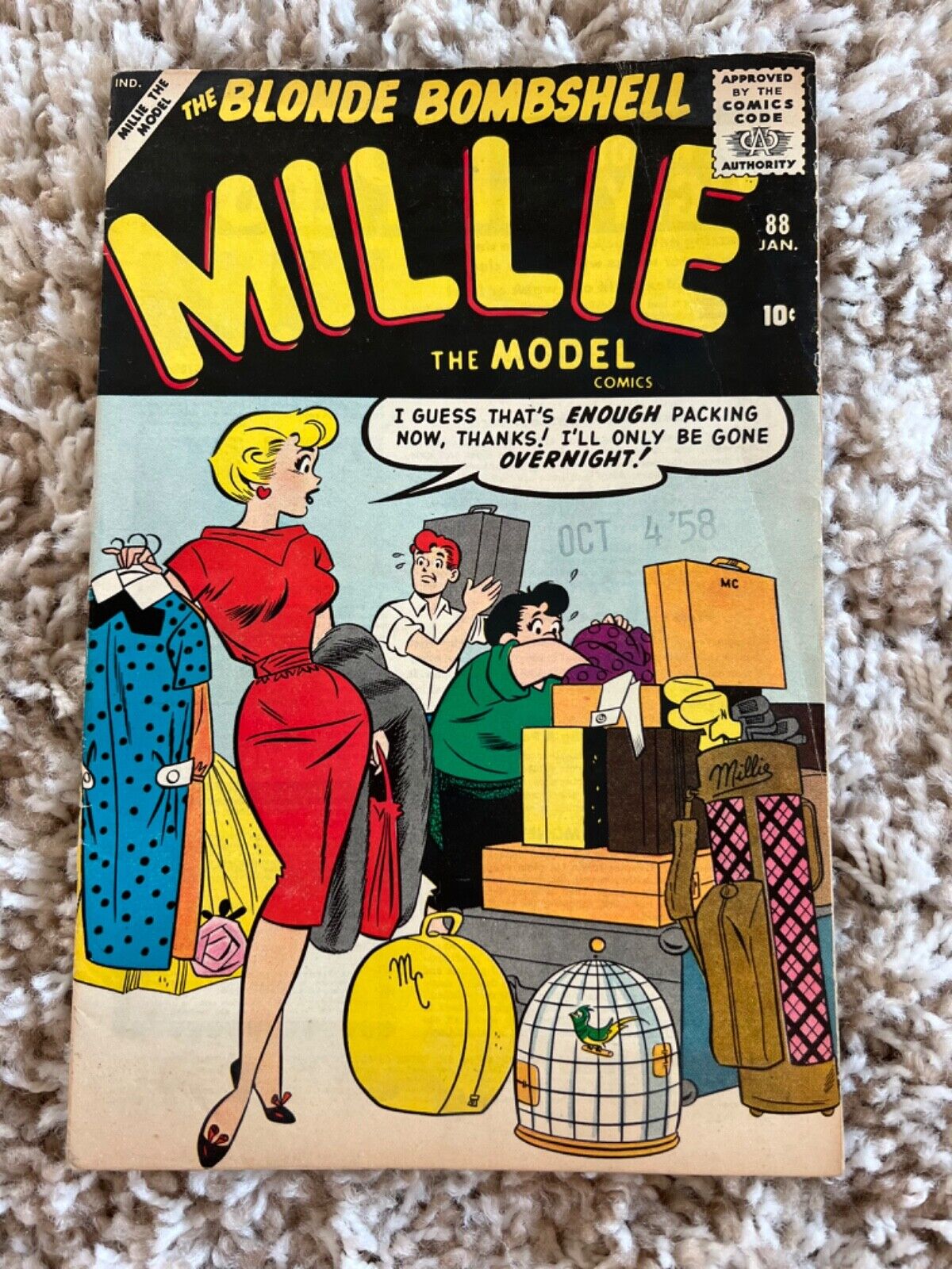 Millie the Model Comics #88 F 6.0 1959