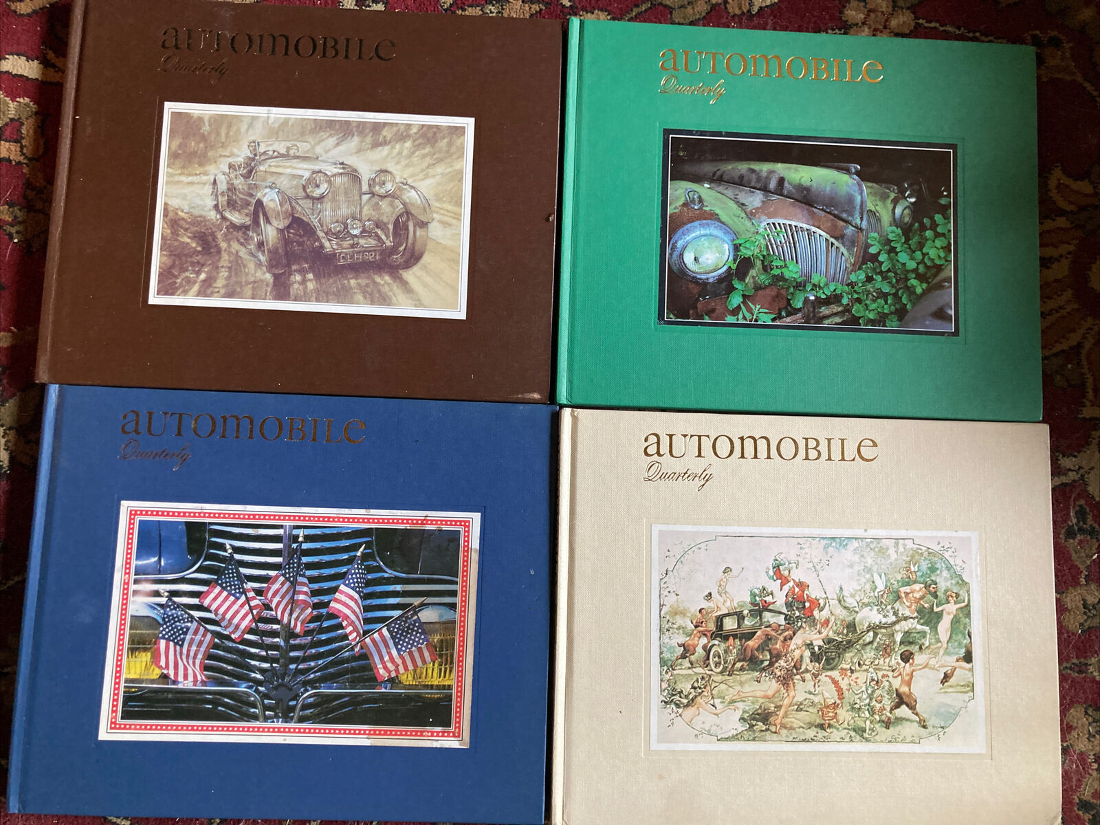 1984 Complete Year of Automobile Quarterly H/C Books Vol. 22, No. 1 ,2, 3 & 4