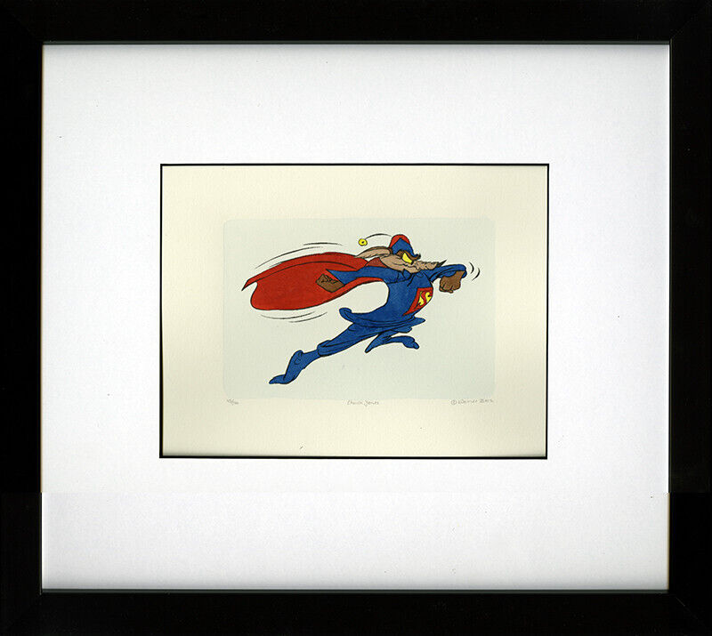 Warner Brothers-Chuck Jones-Limited Edition Etching-Wile E. Batman