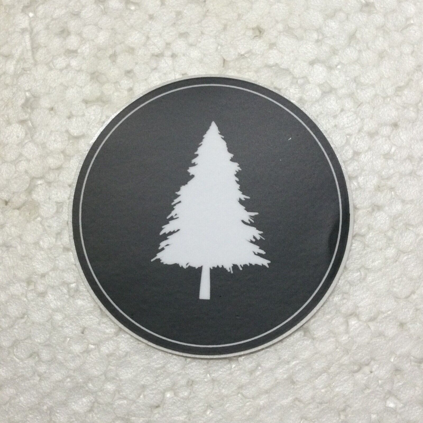 Lone Pine Brewing Company Beer Sticker Window Decal Portland Maine Tree