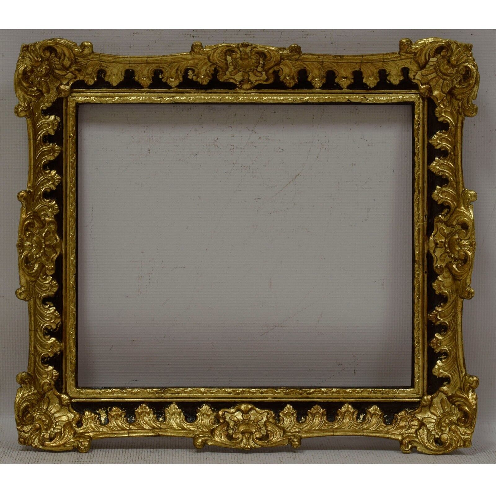 Ca 1850-1900 Old wooden frame Original condition Internal: 14.2 x 11.8 in