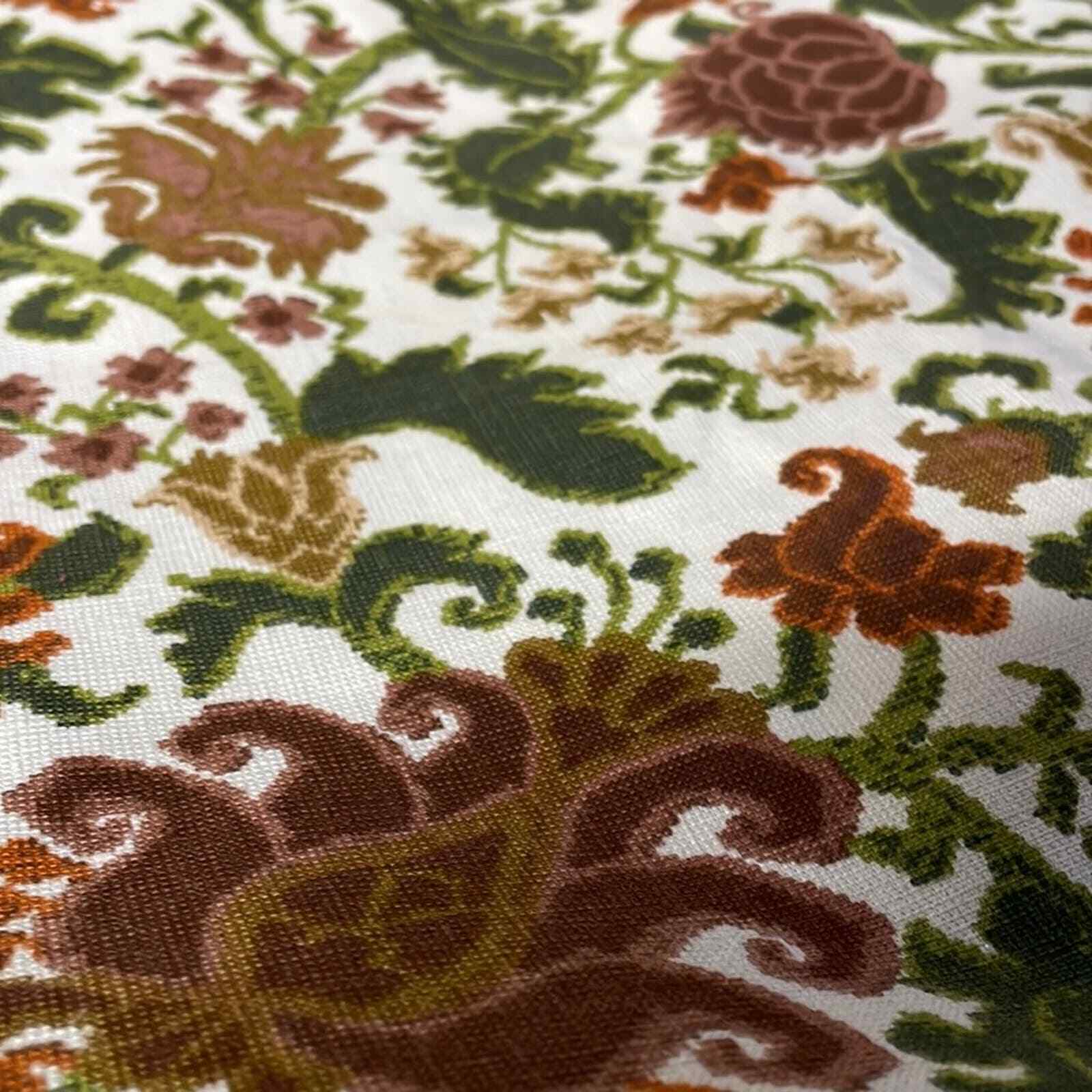 Vintage A Waverly Bonded Fabric Villa D\'Este
