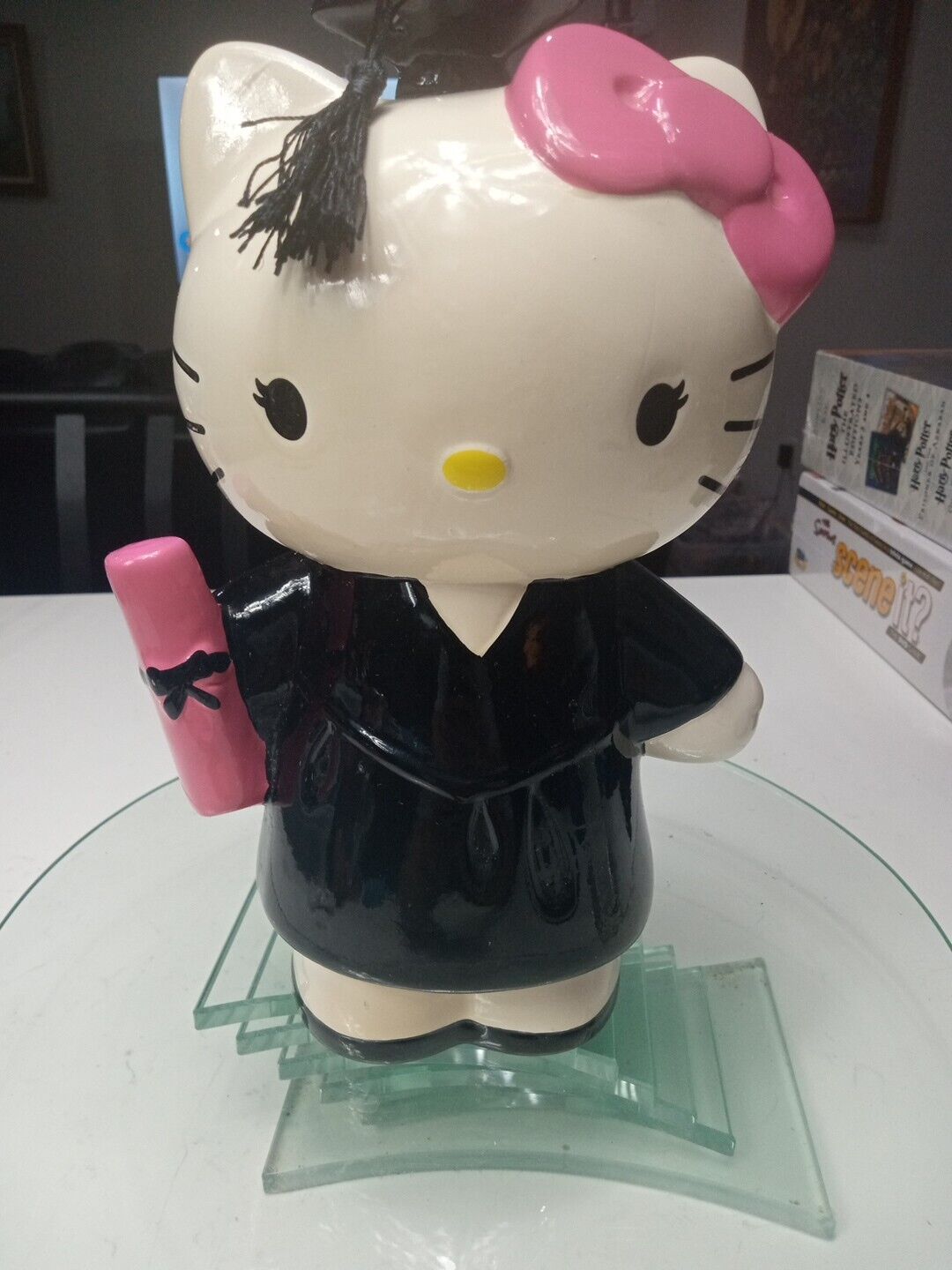 Hello Kitty Sanrio Ms. Kitty Graduation Piggy Bank - 2013 - Collectable