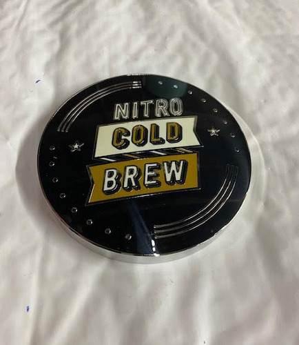 Starbucks Nitro Cold Brew Badge Caffeinated Premium Coffee Drink