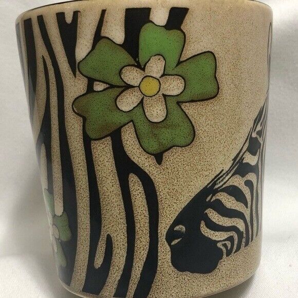 Zebra And Flower Coffee Mug Replacement 