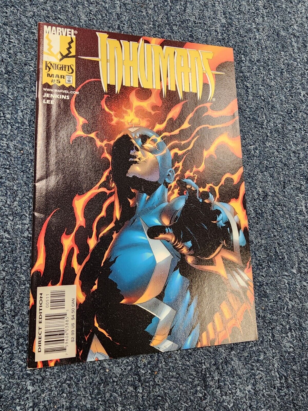 Inhumans #5 1999 1st Yelena Belova (2nd Black Widow) Marvel Comics
