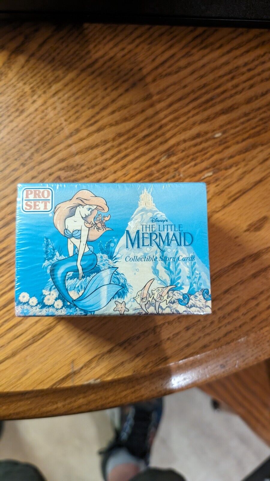 1991 PRO SET DISNEY THE LITTLE MERMAID COLLECTIBLE STORY CARDS 36 PACKS SEALED