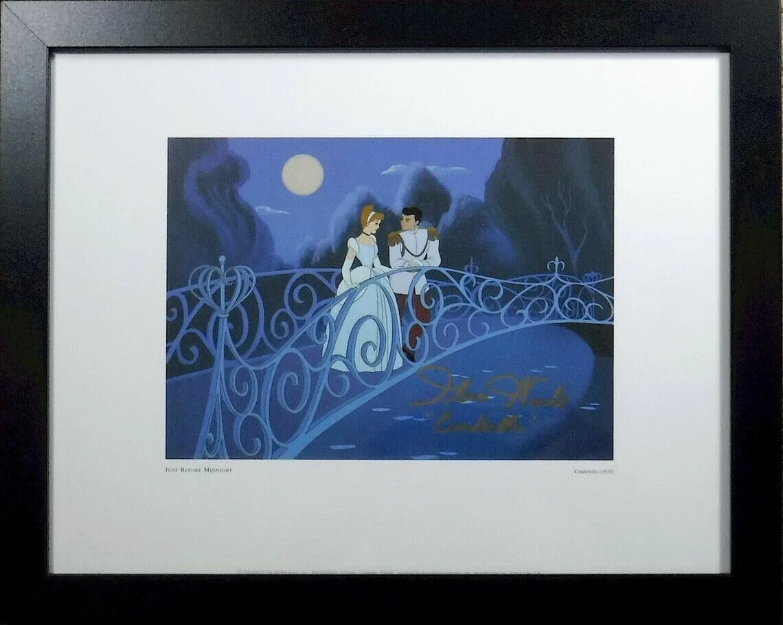 🔵 Disney hand signed REAL Cinderella 1950 Disney Voice Ilene Woods Dreams