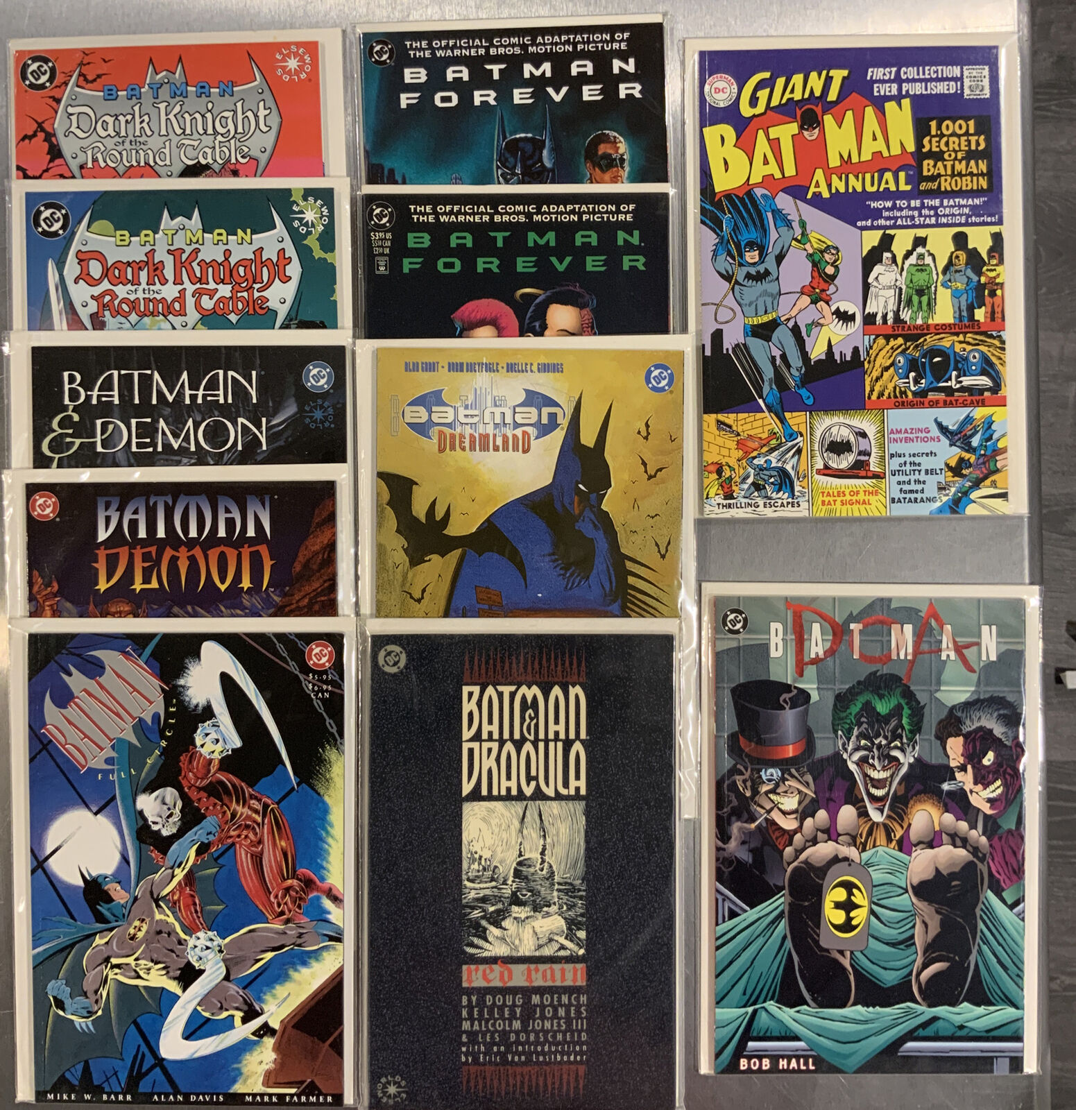 Batman Trade Paperback Lot 11 Books Dc Comics VF/NM