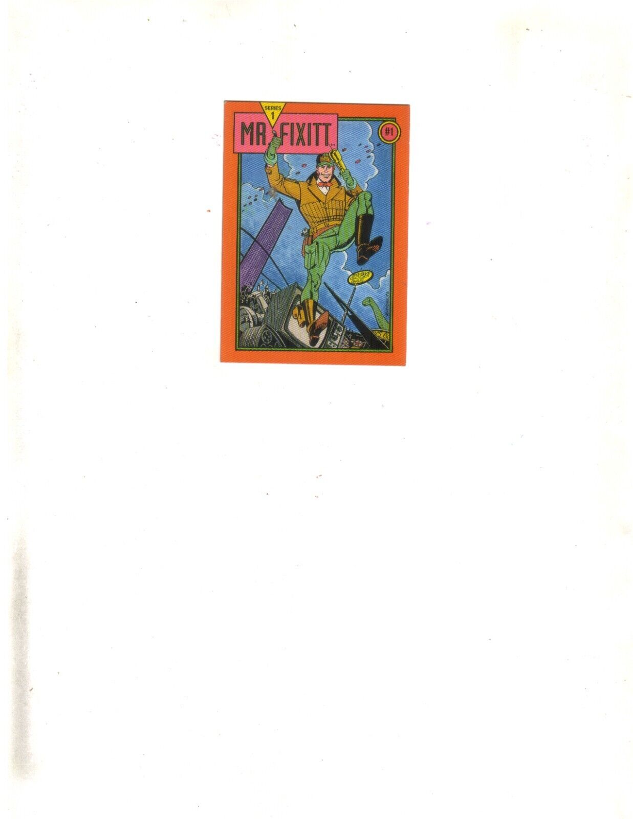 Mr Fixitt Promo Trading Card from Heroic Publishing  (NM)