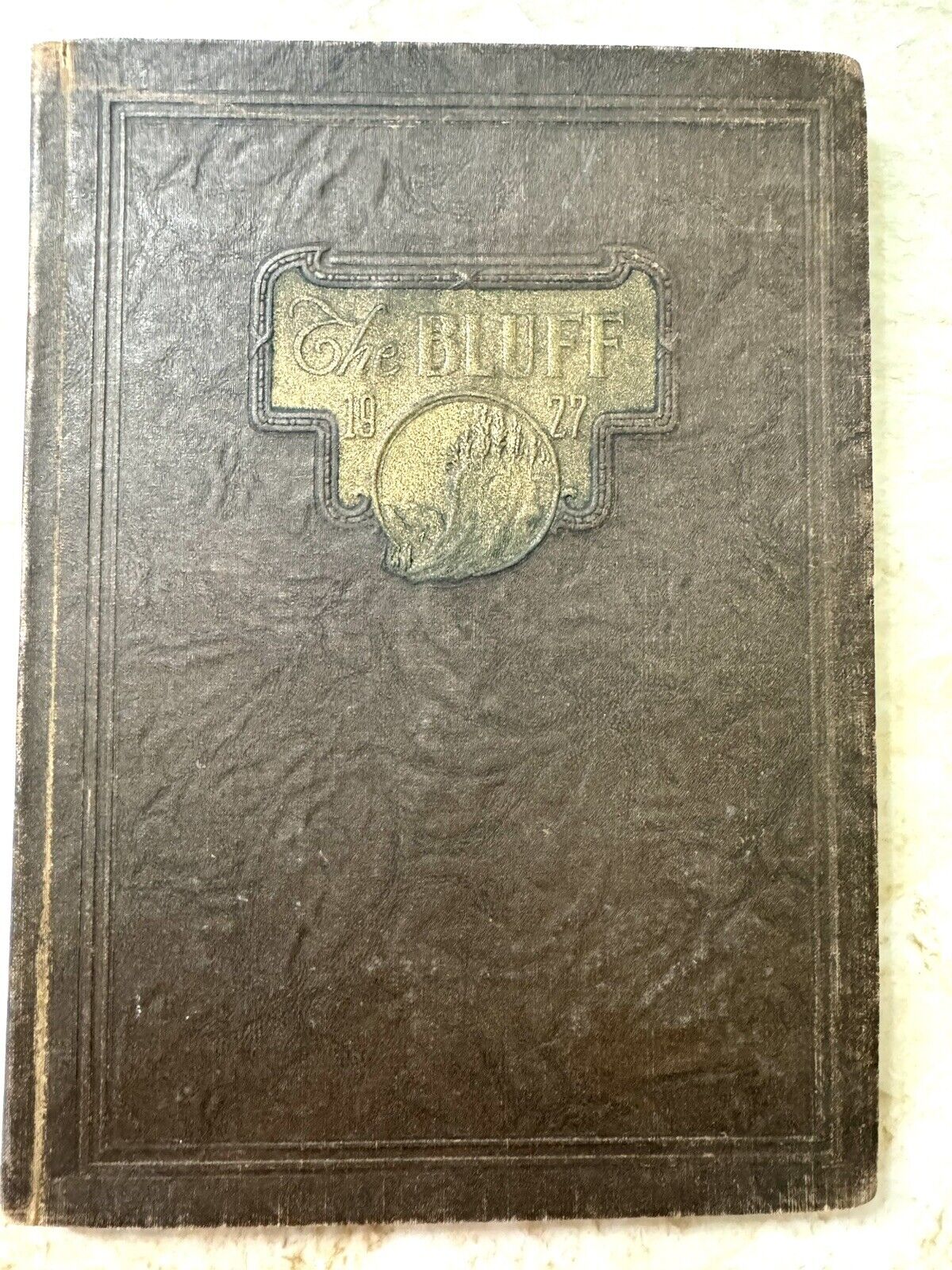 1927 The Bluff Of Popular Bluff High School  Missouri Yearbook with Autographs