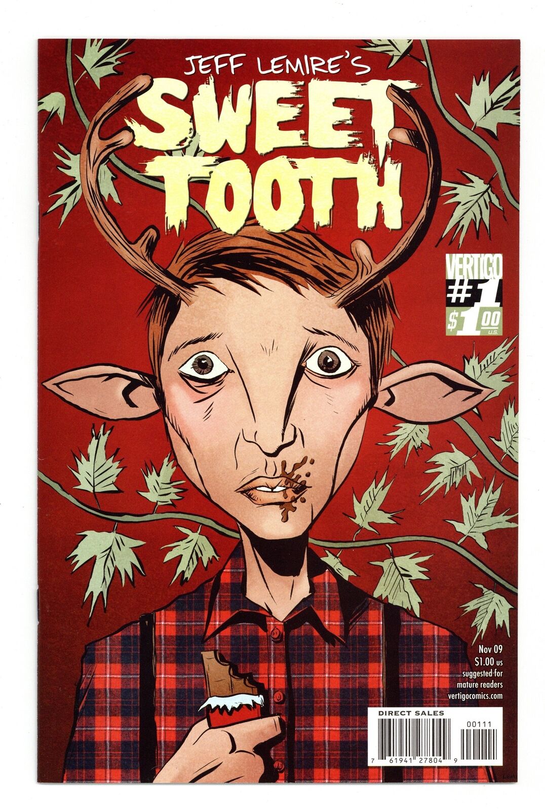 Sweet Tooth #1 VF+ 8.5 2009