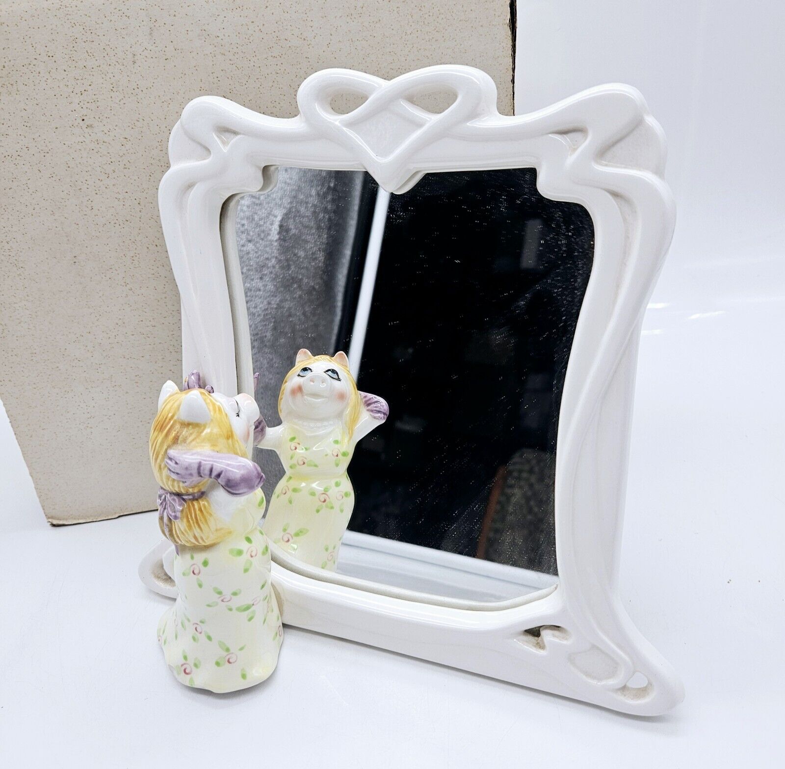 Muppets Sigma Miss Piggy Mirror Picture Frame Tastesetter in Original Box