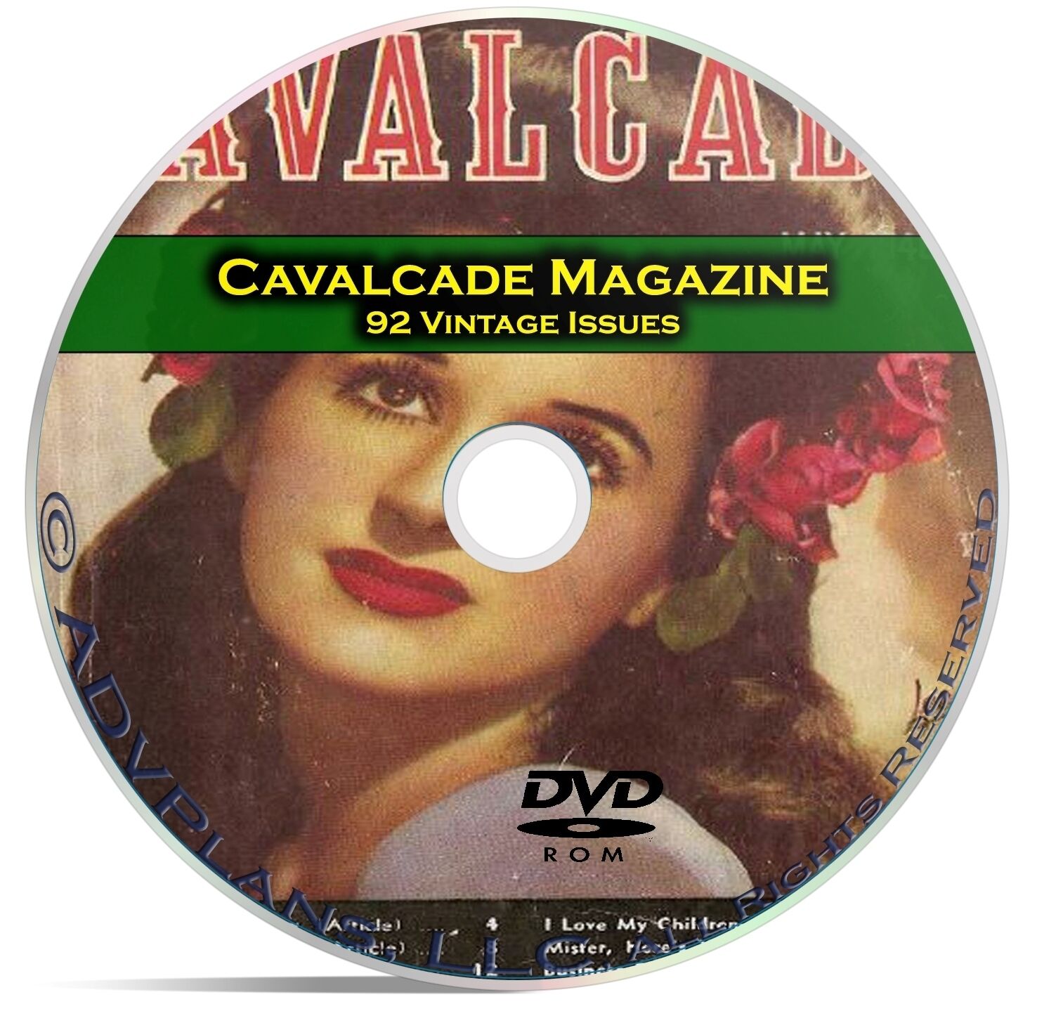 Cavalcade Digest, 92 Classic Issues, War News, Fiction, Comics Magazine C72