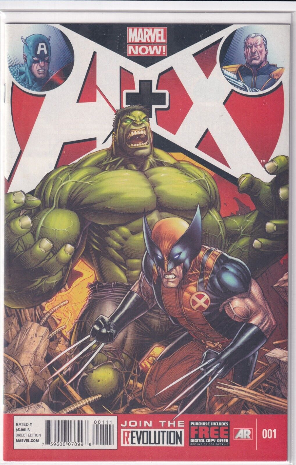 29625: Marvel Comics A + X #1 NM Grade