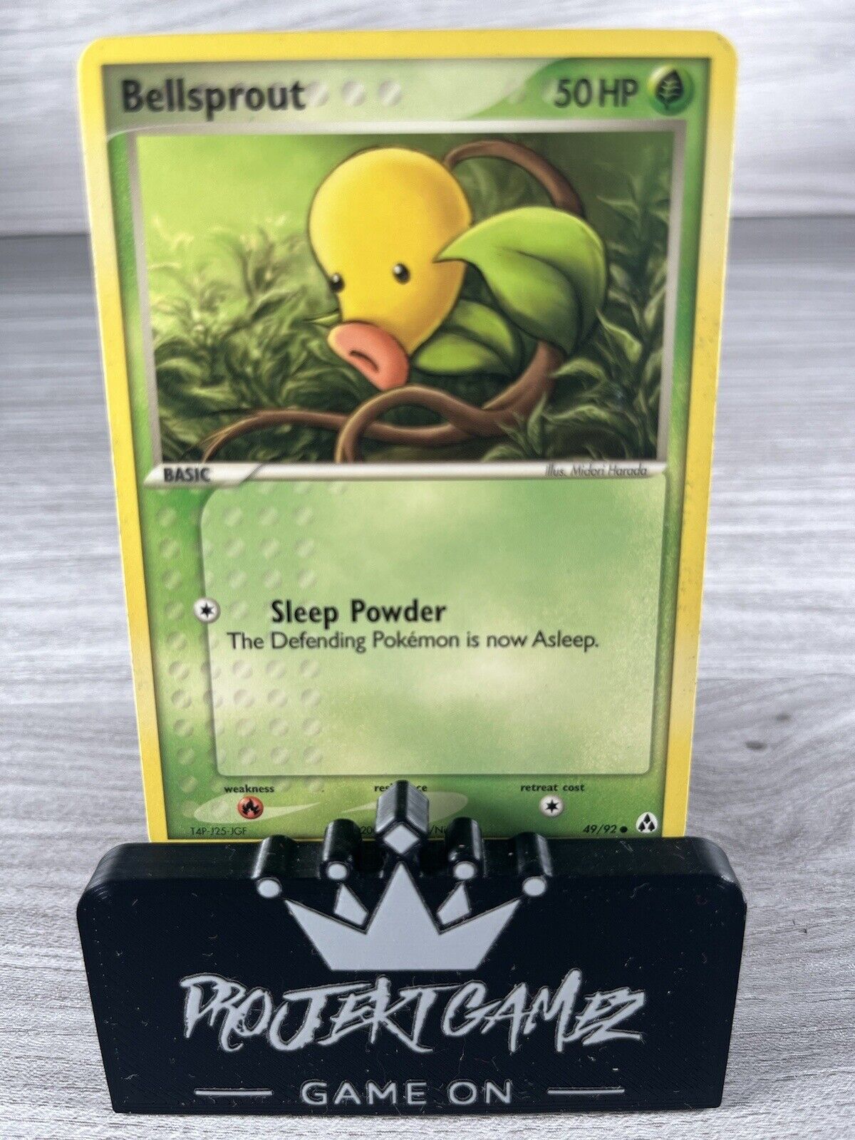 Bellsprout 49/92 EX Legend Maker Pokemon Card TCG