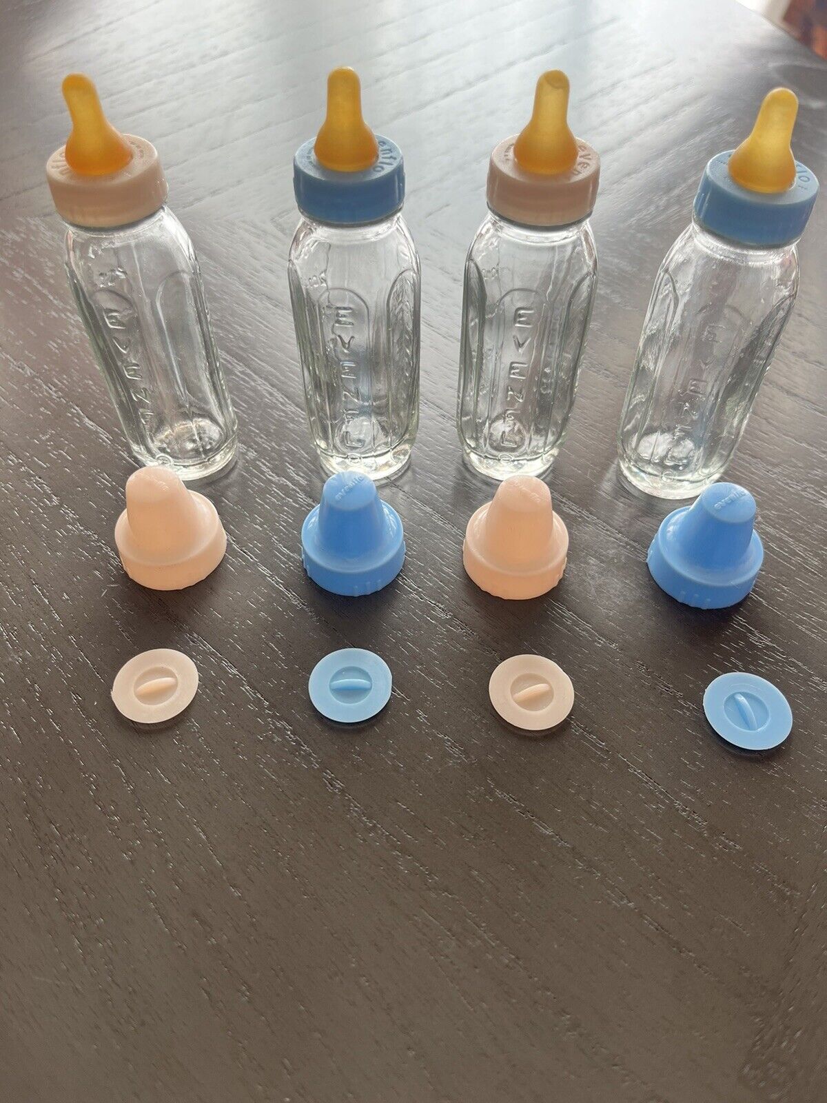 Mini Evenflo Vintage Glass Baby Bottles