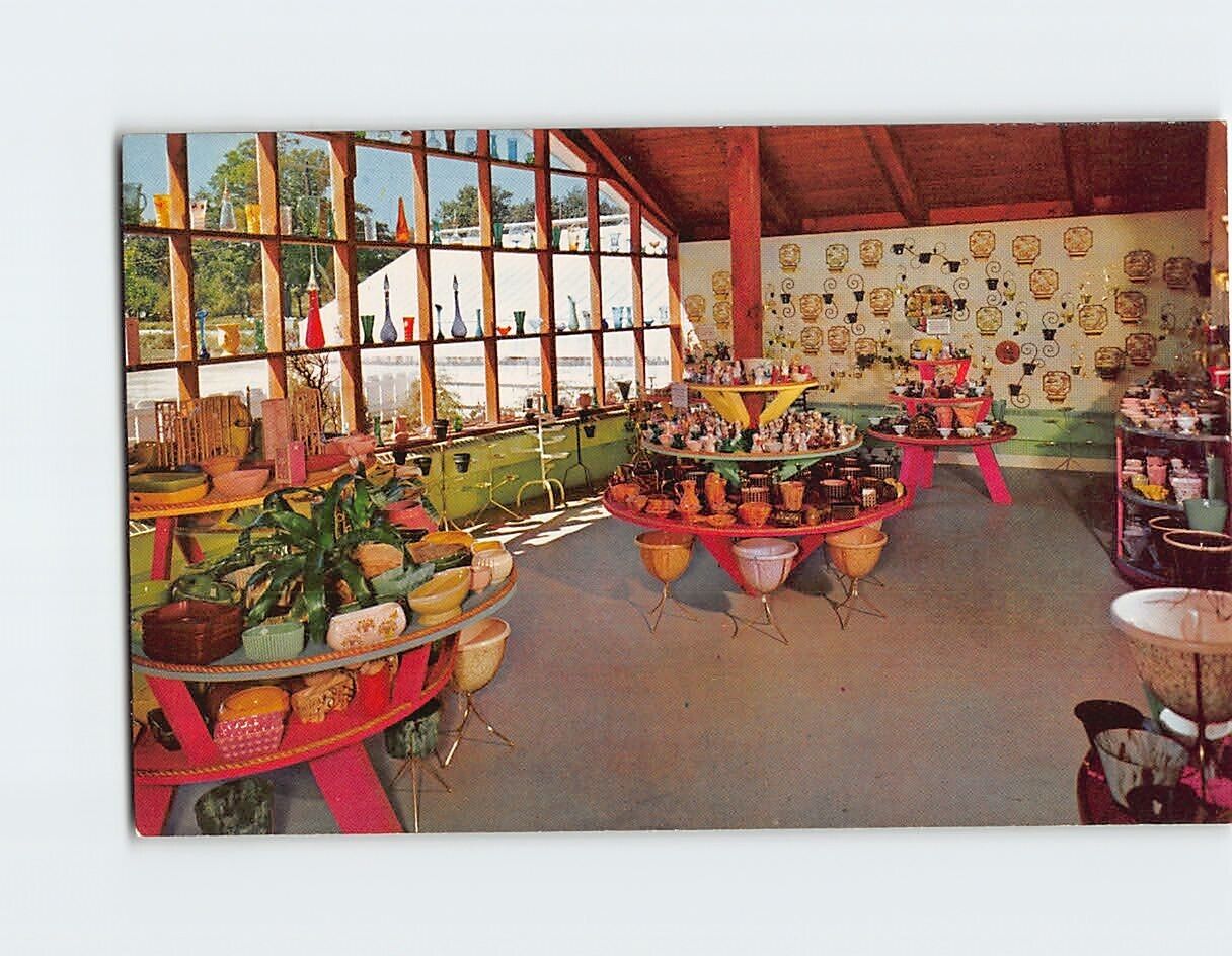 Postcard Gift Section Home of Lexington Gardens Lexington Massachusetts USA