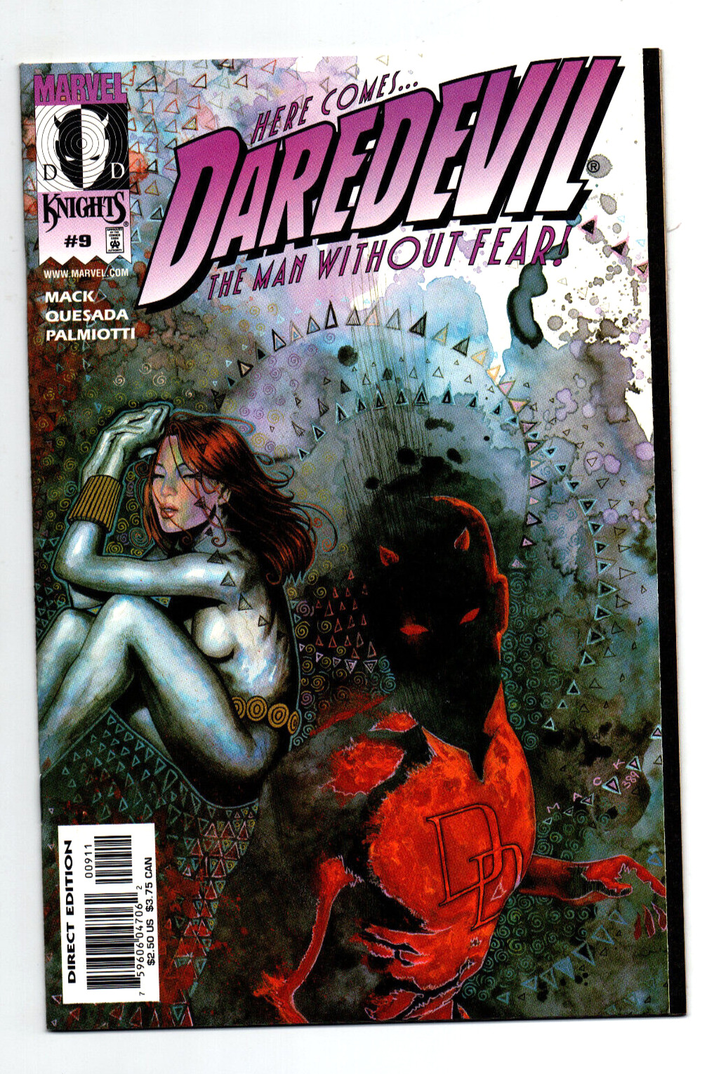 Daredevil vol.2 #9 - 1st appearance Echo - Quesada - Marvel Knights - 1999 - NM