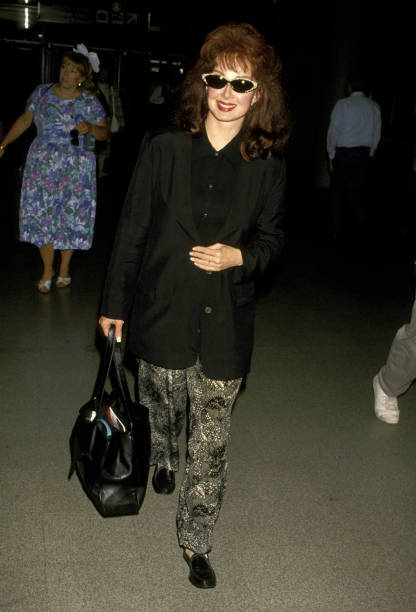 Naomi Judd at Naomi Judd Sighting at Los Angeles International- 1994 Old Photo