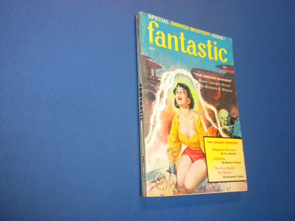 FANTASTIC - SCIENCE FICTION - 1958 July - pulp digest FANTASY